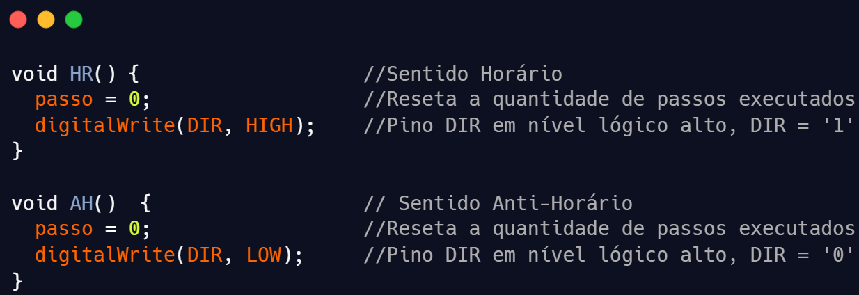 Função horario_ahorario_comporta